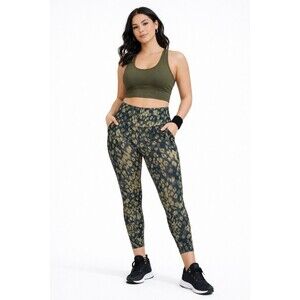 Women’s Offline by Aerie 7/8 high rise camo leggings short inseam size XL NWT